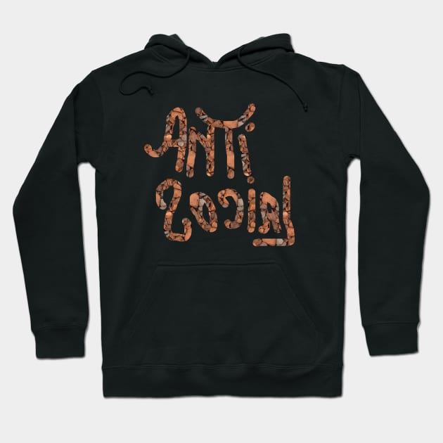 Antisocial Hoodie by Prime Quality Designs